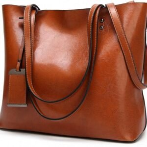 Womens Soft Leather Handbags Large Capacity
